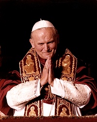 Blessed John Paul II (CNS photo/Catholic Press Photo)